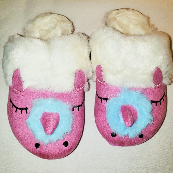 Children’s Unicorn Slippers! New in Bag! Krabor Unisex Kids  Size 9/10 - Picture 2 of 12